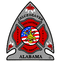 Calcedeaver Volunteer Fire Rescue Department Logo